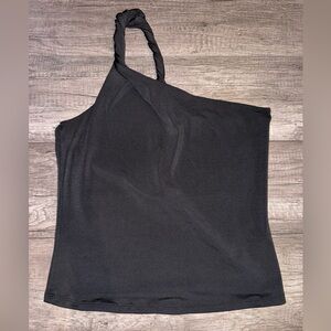 Twist Detail One Shoulder Top